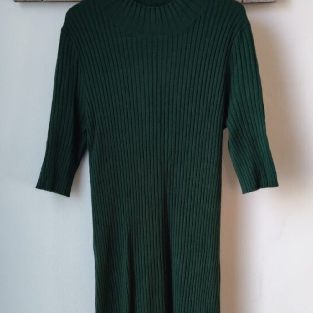 Maternity Long Ribbed dress - Picture 2 of 3